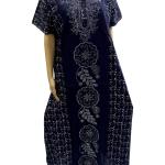 Stone Work Embroidery Nighty