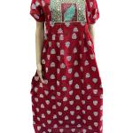 Frock Embroidery Nighty