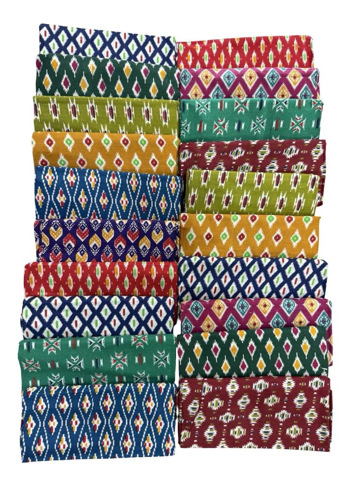 Ikkat Print Blouse Cotton