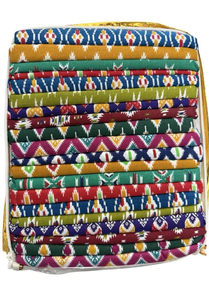 Ikkat Print Blouse Cotton