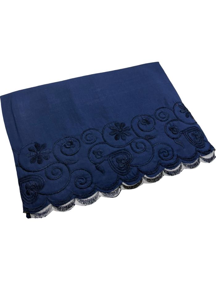 Big Embroidery Inskirts Poplin