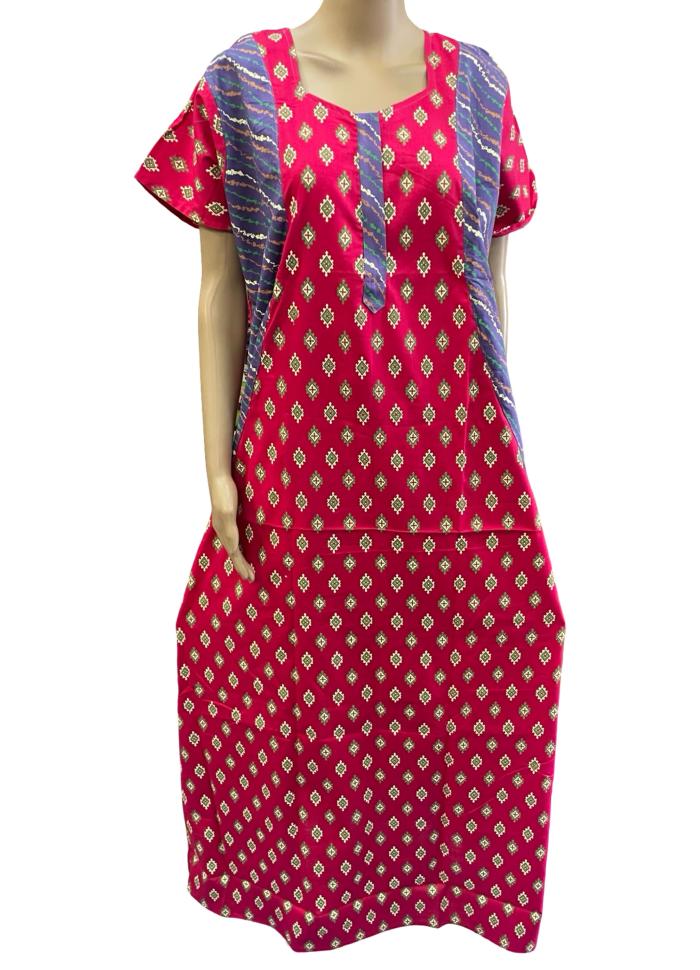 Half-Half premium Nighty