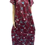 Elastic Nighty Royal