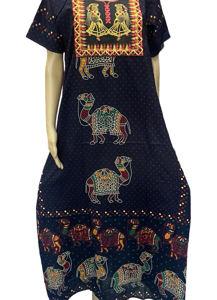 Gujuri Embroidery Nighty