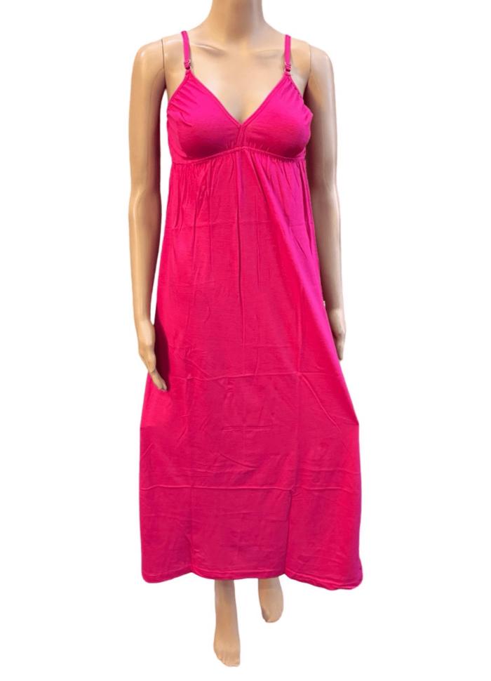 BRA ATTACHED NIGHTY SLIP