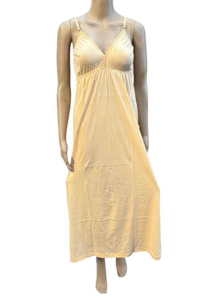 BRA ATTACHED NIGHTY SLIP