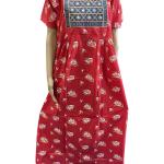 Frock Embroidery Nighty